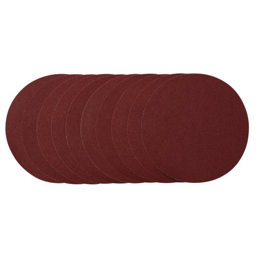 Draper Sanding Discs 230mm 80 Grit Pack of 10 10370