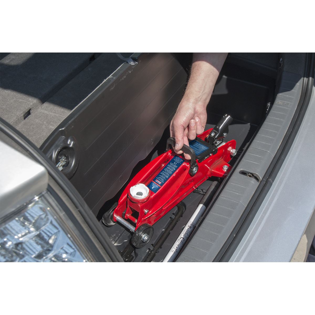 Sealey Trolley Jack 2 Tonne Short Chassis 1050CX