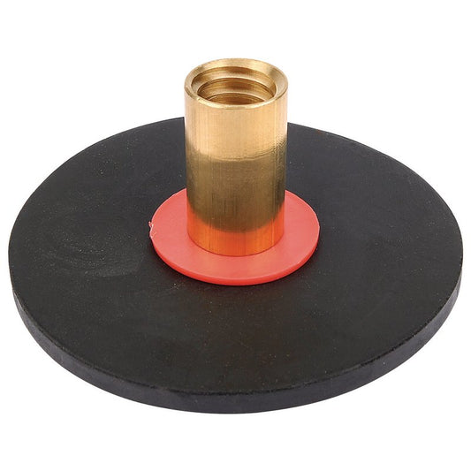 Draper Plunger for Drain Rods Rubber & Brass 10635