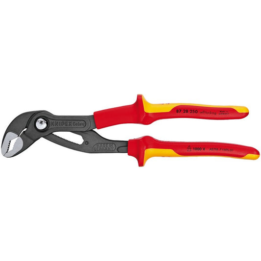 Knipex Cobra 250mm VDE Fully Insulated Waterpump Pliers 87 28 250UKSBE