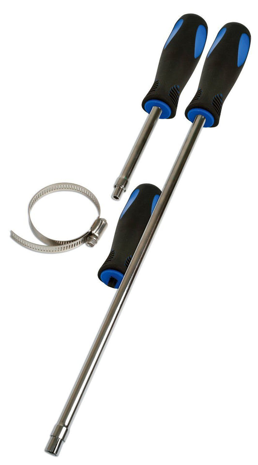 Hose Clamp Driver Set 2pc Laser 4117