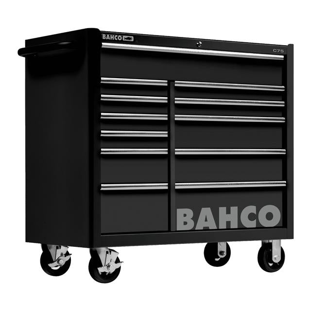 Bahco 40" Orange Tool Trolley Roll Cab 12 Drawer C75 Pro Workstation 1475KXL12