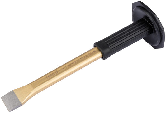 Draper Flat Cold Steel Chisel Hand Grip 300x32mm Hardened Chrome Vanadium 11152