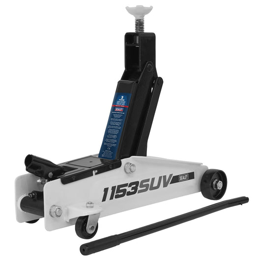 Sealey Long Reach High Lift SUV Trolley Jack 3 Tonne 1153SUV