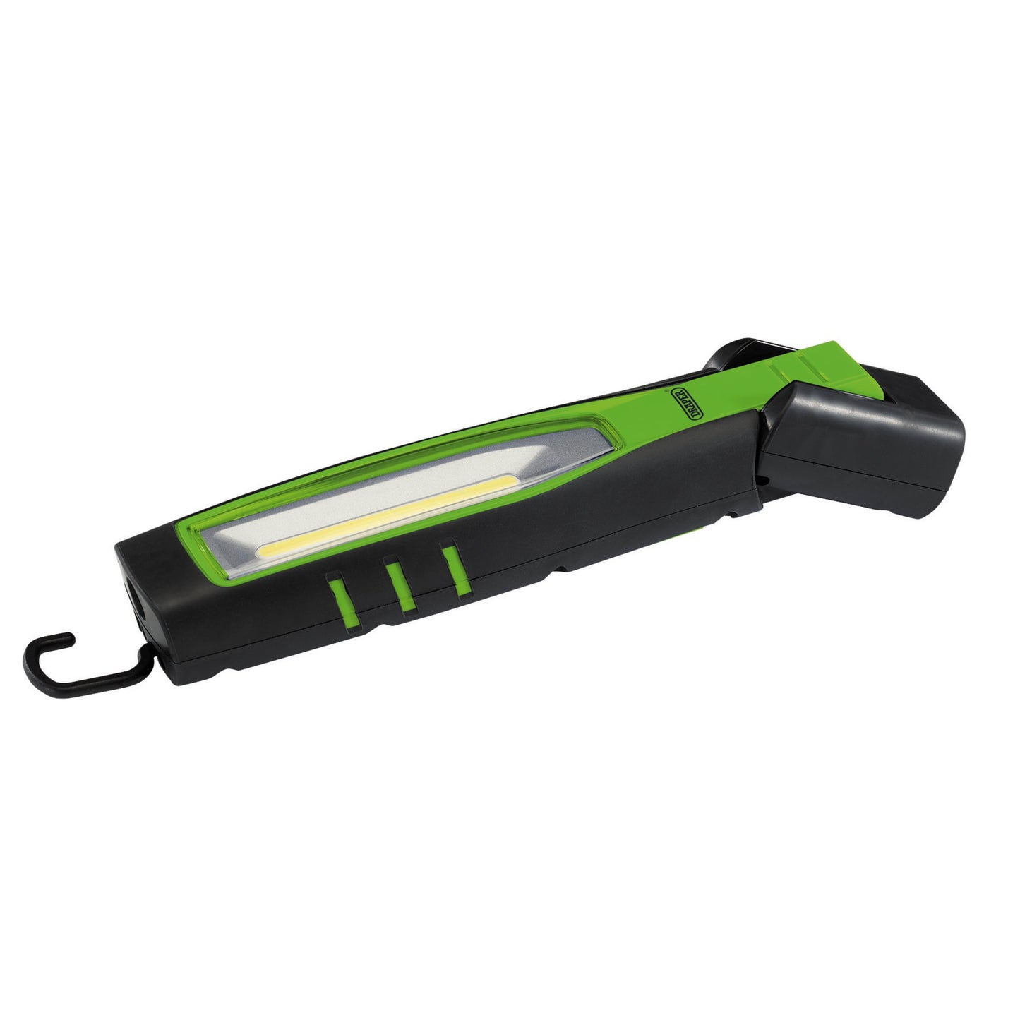 COB/SMD LED Rechargeable Inspection Lamp, 10W, 1,000 Lumens, Green, 1 x USB Charging Socket Supplied