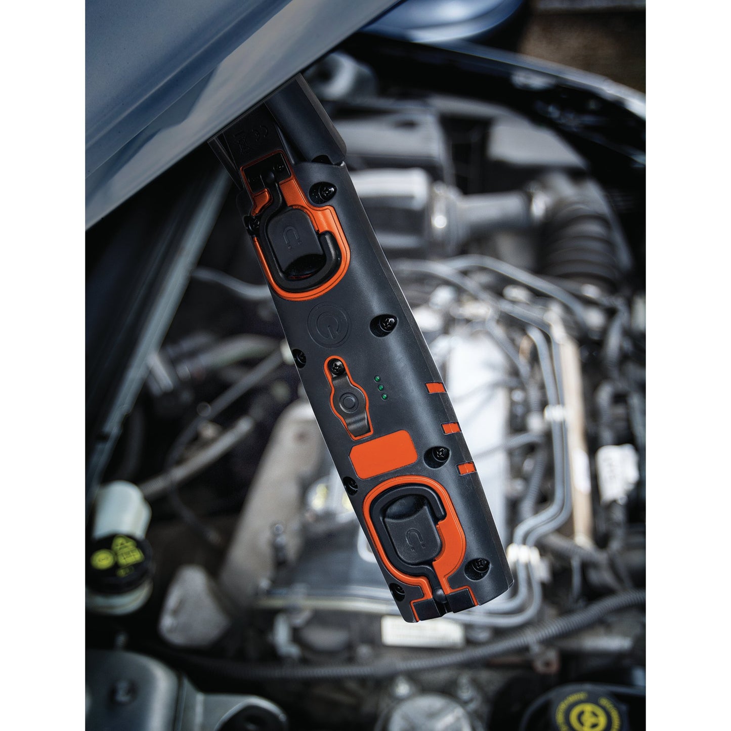 Draper COB SMD LED Rechargeable Inspection Lamp 10W 1,000 Lumens Orange 11766