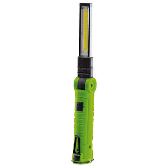 Draper COB SMD LED Rechargeable Slimline Inspection Lamp 3W 170 Lum Green 11856