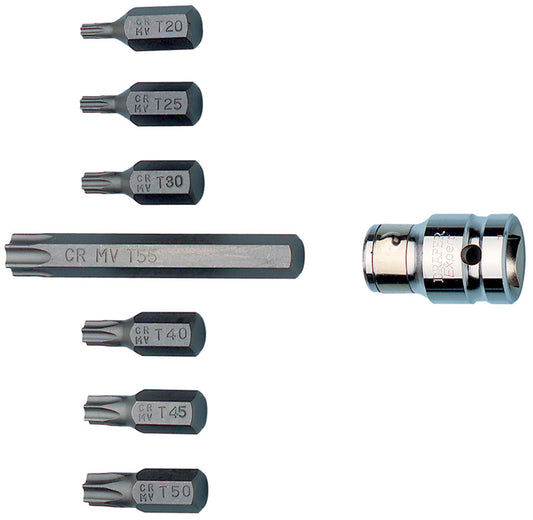 1/2" Square Drive Draper TX-STAR&#174; Bit Set (8 Piece)