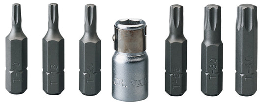 ****Draper Torx STAR Bit and Bit Holder Set 7 Piece