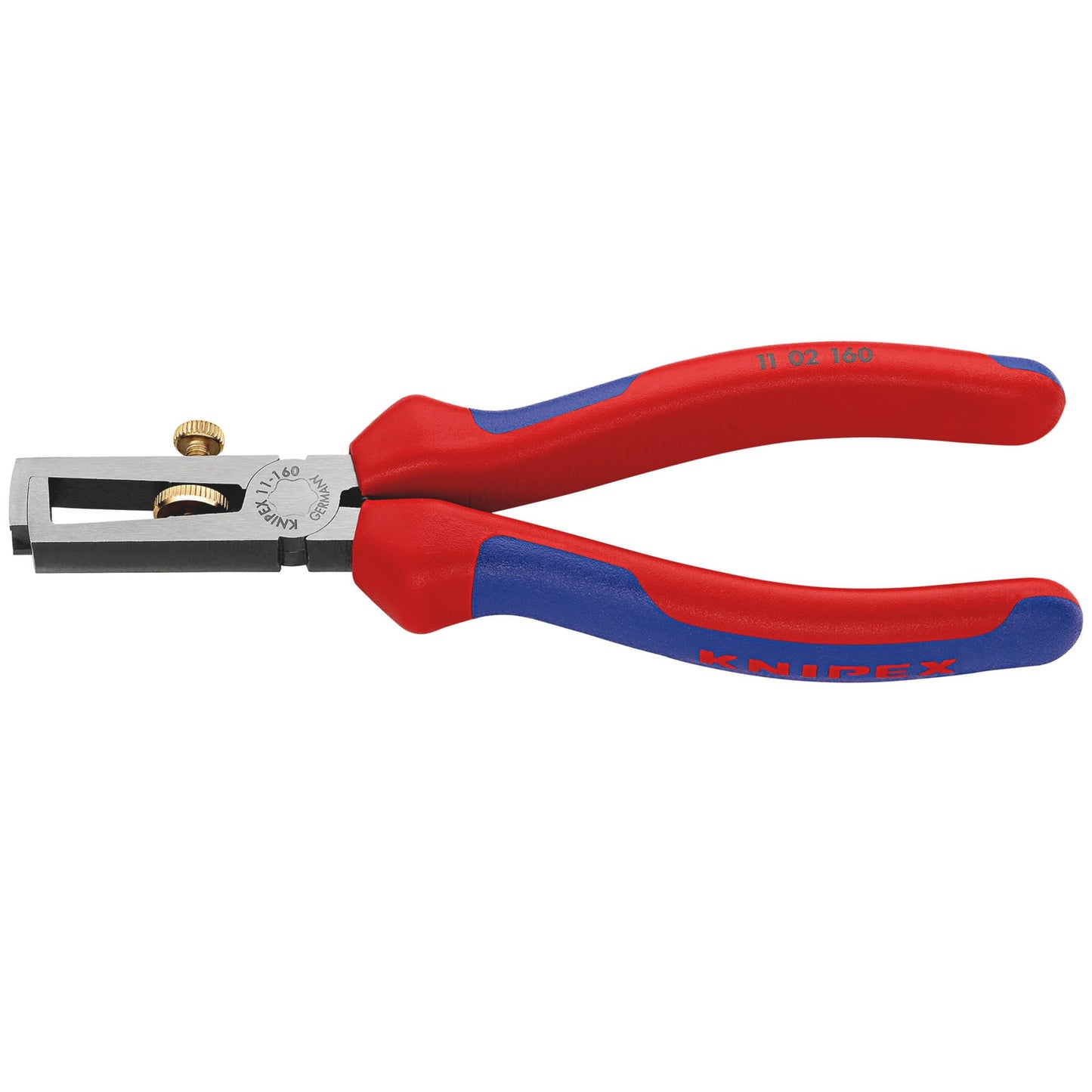 Knipex Adjustable Wire Stripping Pliers 160mm T0 Ø 5 mm or 10 mm² 11 02 160 SB