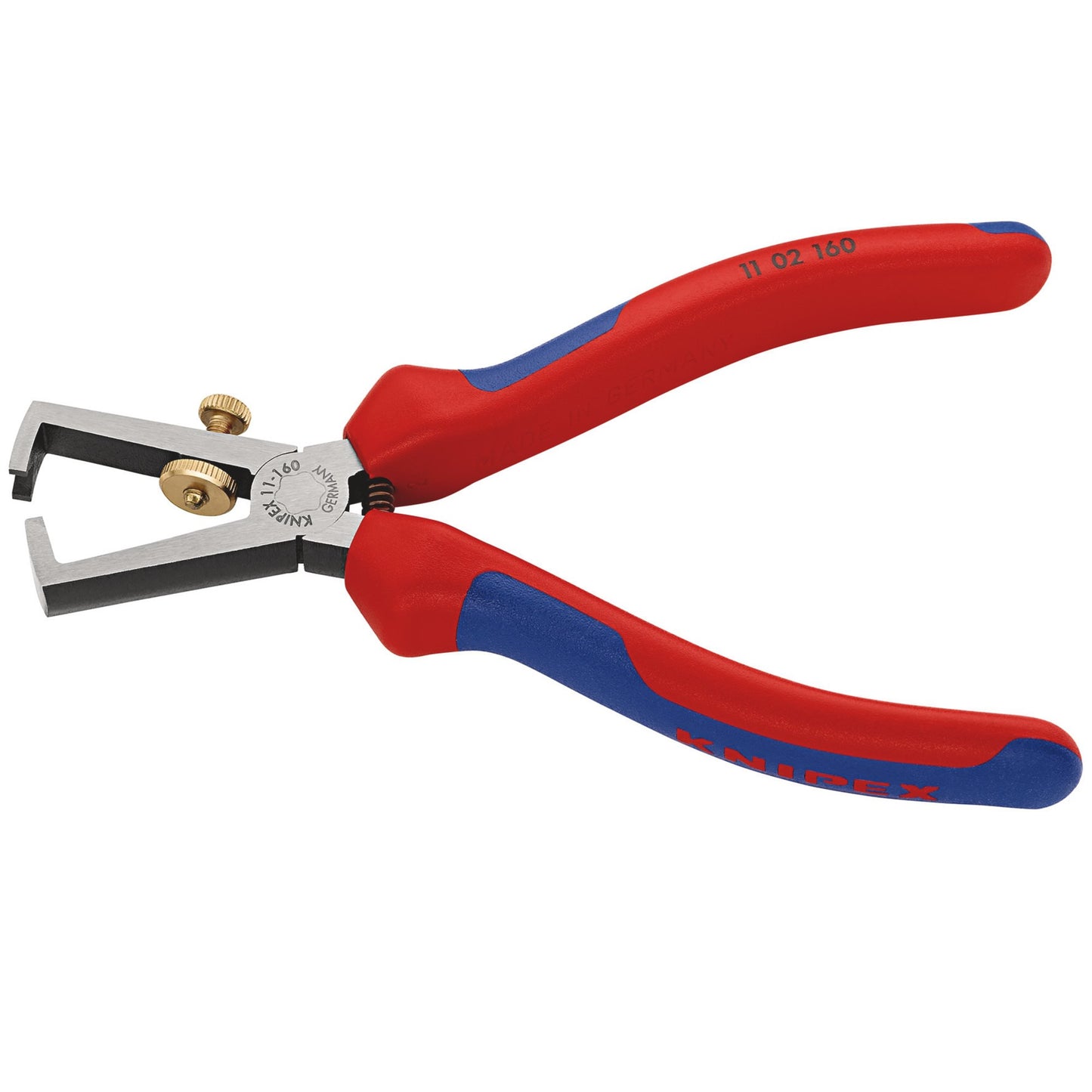 Knipex Adjustable Wire Stripping Pliers 160mm T0 Ø 5 mm or 10 mm² 11 02 160 SB