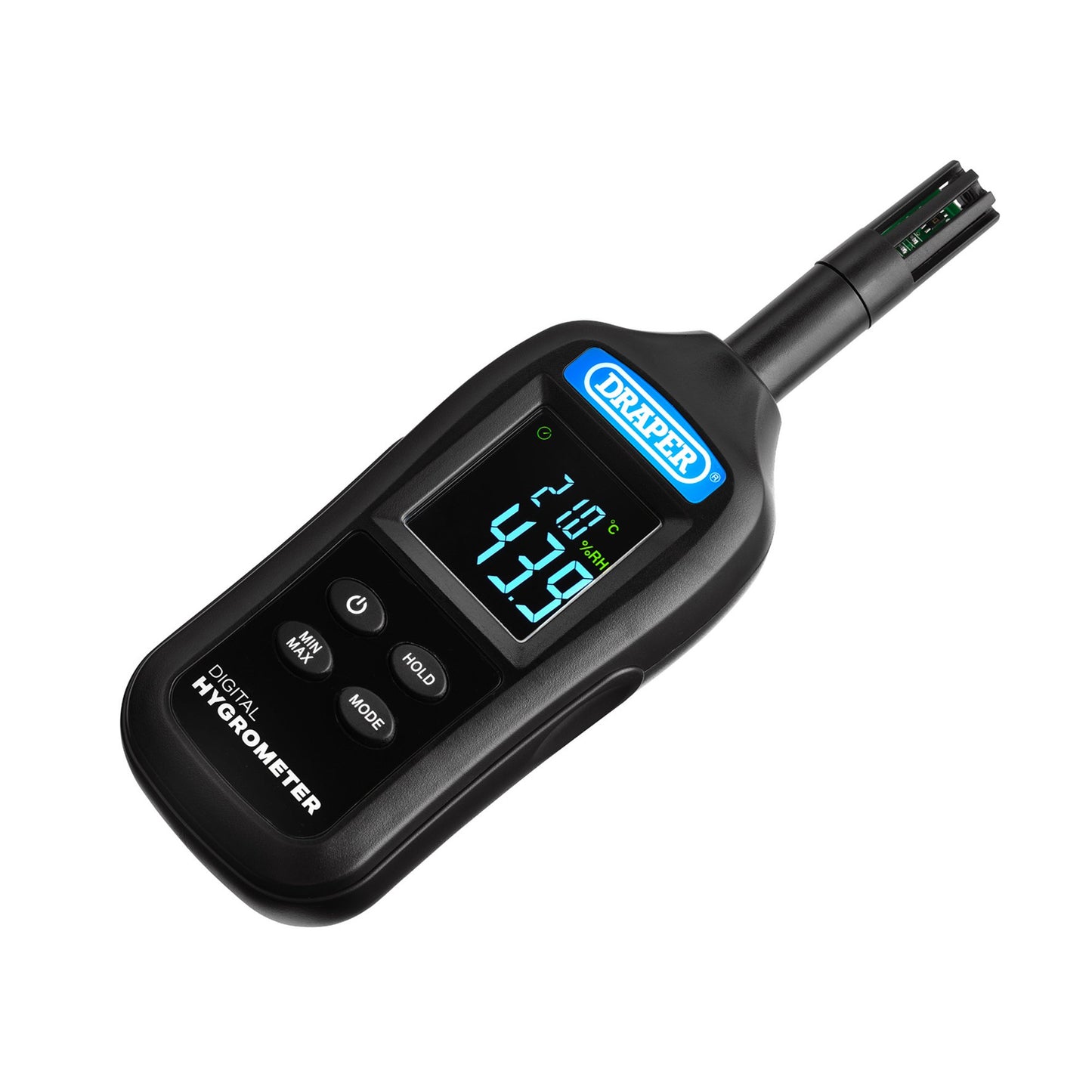 Handheld Digital Hygrometer - Humidity and Temperature Meter, 0-100% RH and -20 to +70&deg;C