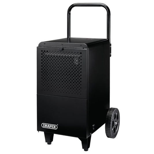 Draper 230V Industrial Dehumidifier 900W 50L Portable With Auto Reset 12498