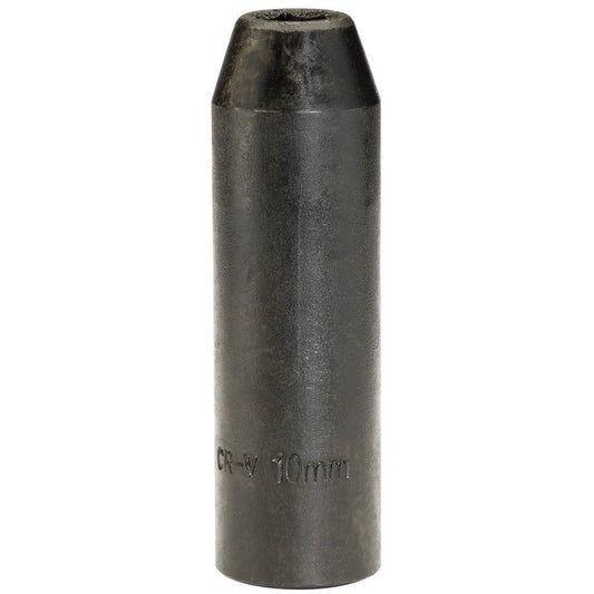 Draper 10mm Deep Impact Socket 1/2" Dr 6 Point Hex Chrome Vanadium Steel 12737