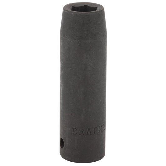 Draper 13mm Deep Impact Socket 1/2" Dr 6 Point Hex Chrome Vanadium Steel 12740