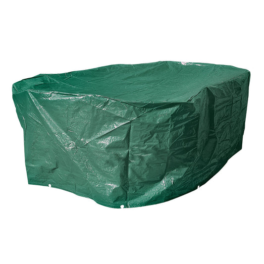 Draper Large Oval Patio Set Cover 2700 x 2200 x 1000mm Polyethylene 12912