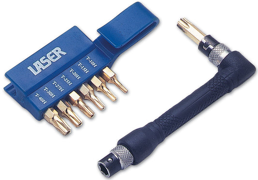 Laser Tools Star Bit Set 7pc 1312
