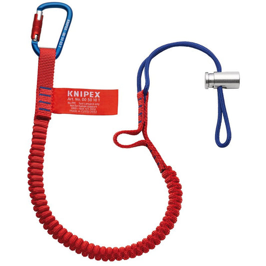 KNIPEX T BK Lanyard with fixated carabiner Weight 0.152kgs 00 50 12