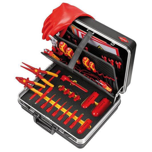 KNIPEX Electric Vehicle Tool Case VDE Tested Basic E-Mobility Kit 00 21 05