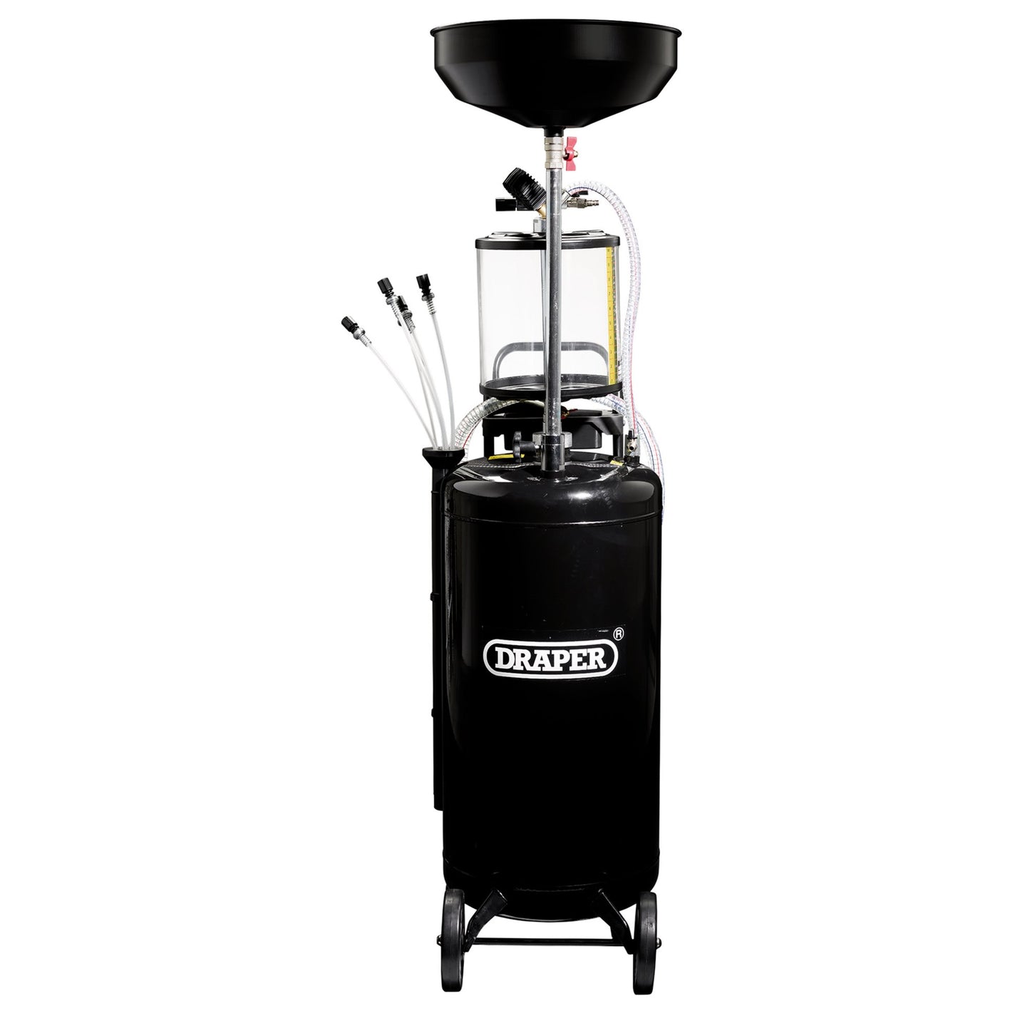 Draper Air Suction Oil Drainer with Inspeection Chamber 90L Steel Tank 13265