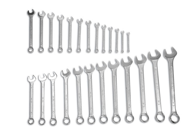 Laser Tools 1329 Combination Spanner Set - 25pc
