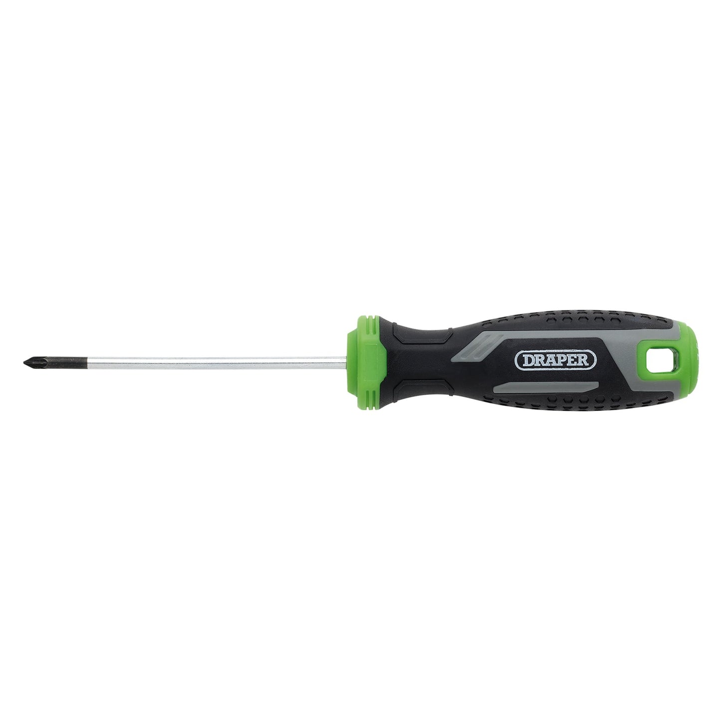 Draper Pozi Soft Grip Screwdriver PZ0 x 75mm Magnetic Tip 13369