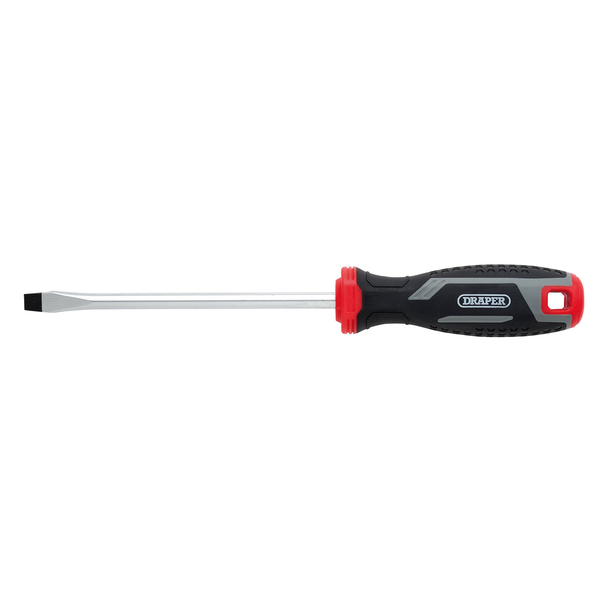 Draper Slotted Soft Grip Screwdriver SL8 x 150mm Magnetic Tip 13392