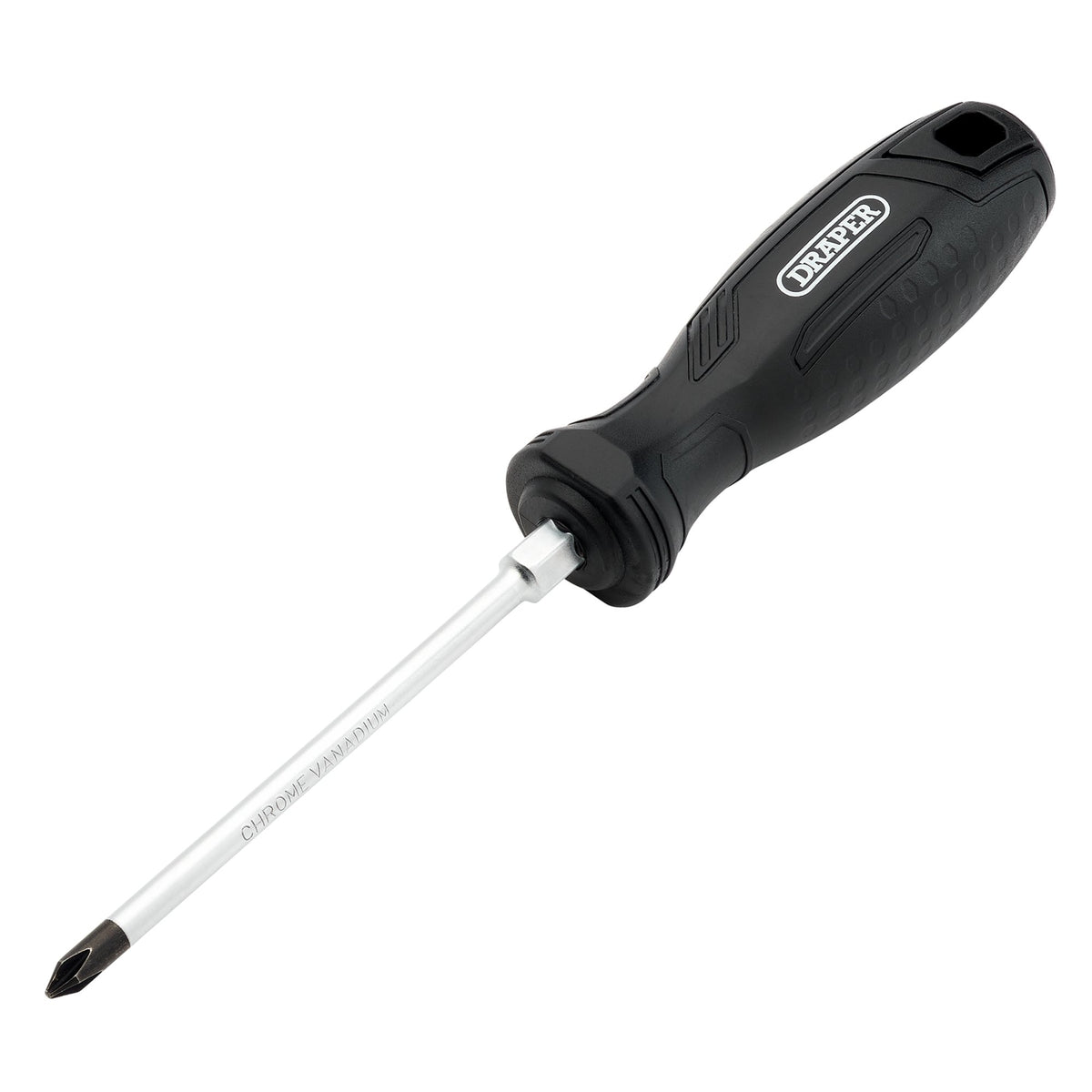 Draper Phillips Hard Grip Screwdriver PH1 x 100mm Magnetic Tip 13492
