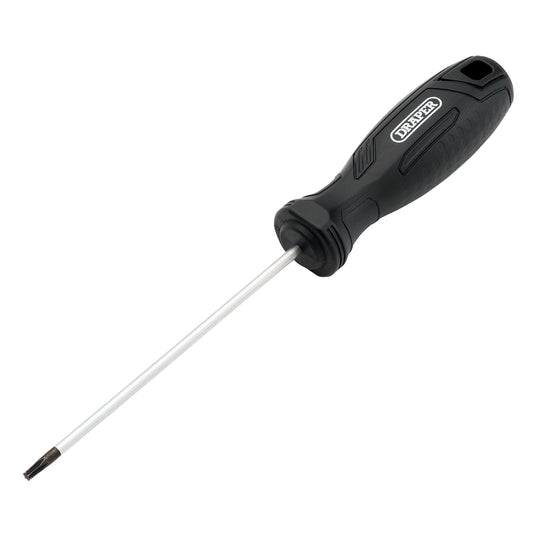Draper Torx Star Hard Grip Screwdriver T10 x 100mm Magnetic Tip 13560
