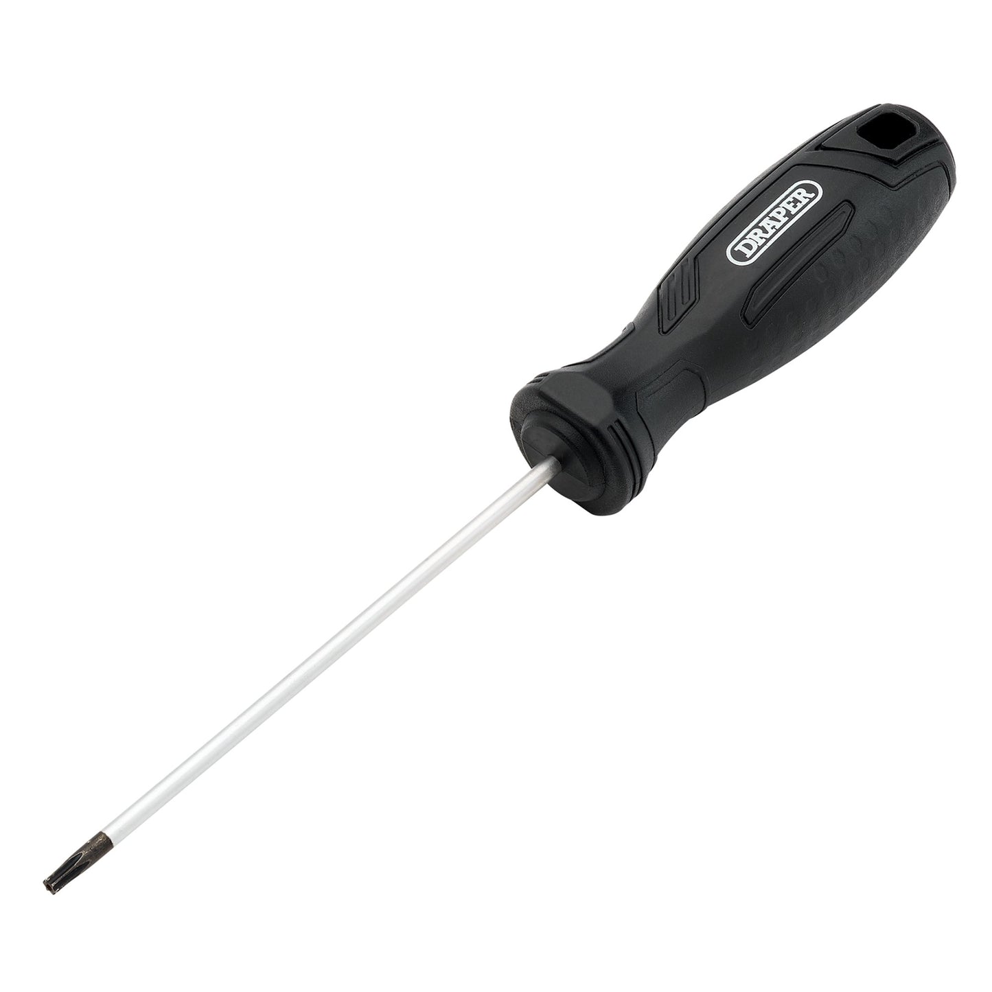 Draper Torx Star Tamperproof Hard Grip Screwdriver T10H x 100mm Magnetic 13569