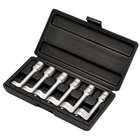 Draper Diesel Injector Line Socket Set 1/2"D 6 Pc 12, 14, 16, 17, 18, 19mm 13603