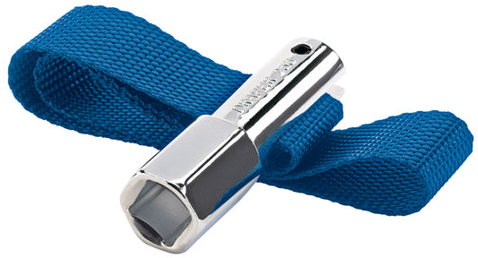 Draper Oil Filter Strap Wrench 1/2"D or 21mm 120mm Capacity Zinc Plated 13771