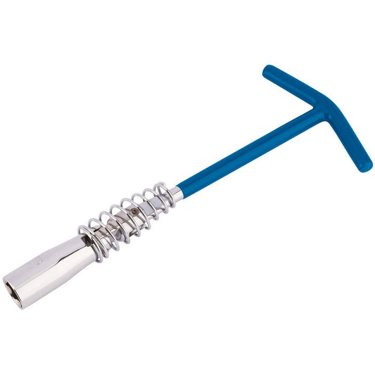 Draper Flexible Spark Plug Wrench 10mm plastic coated T handle 13867