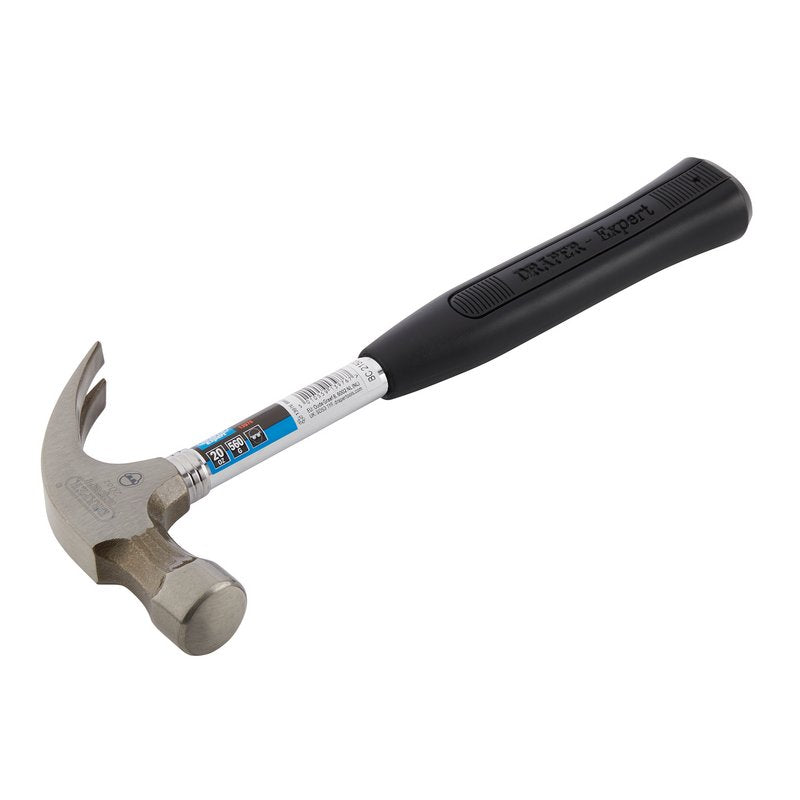 Draper Expert Claw Hammer 560g 20oz Carbon Steel Head 13976