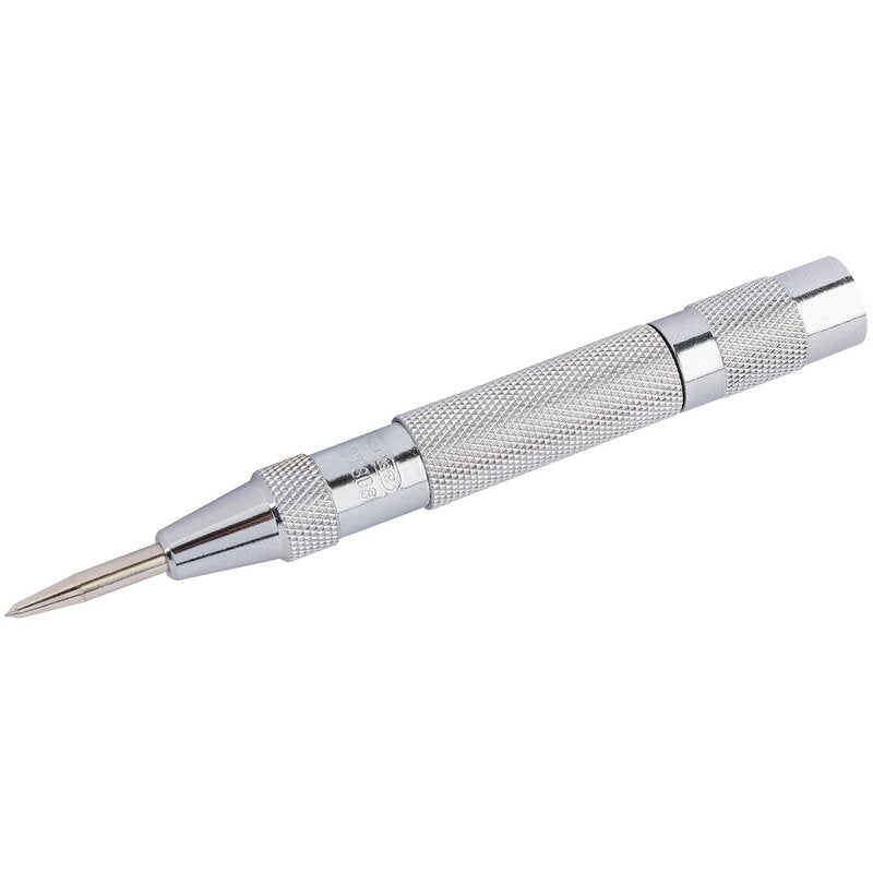Draper Automatic Centre Punch 125mm steel tip and hardened point 14158