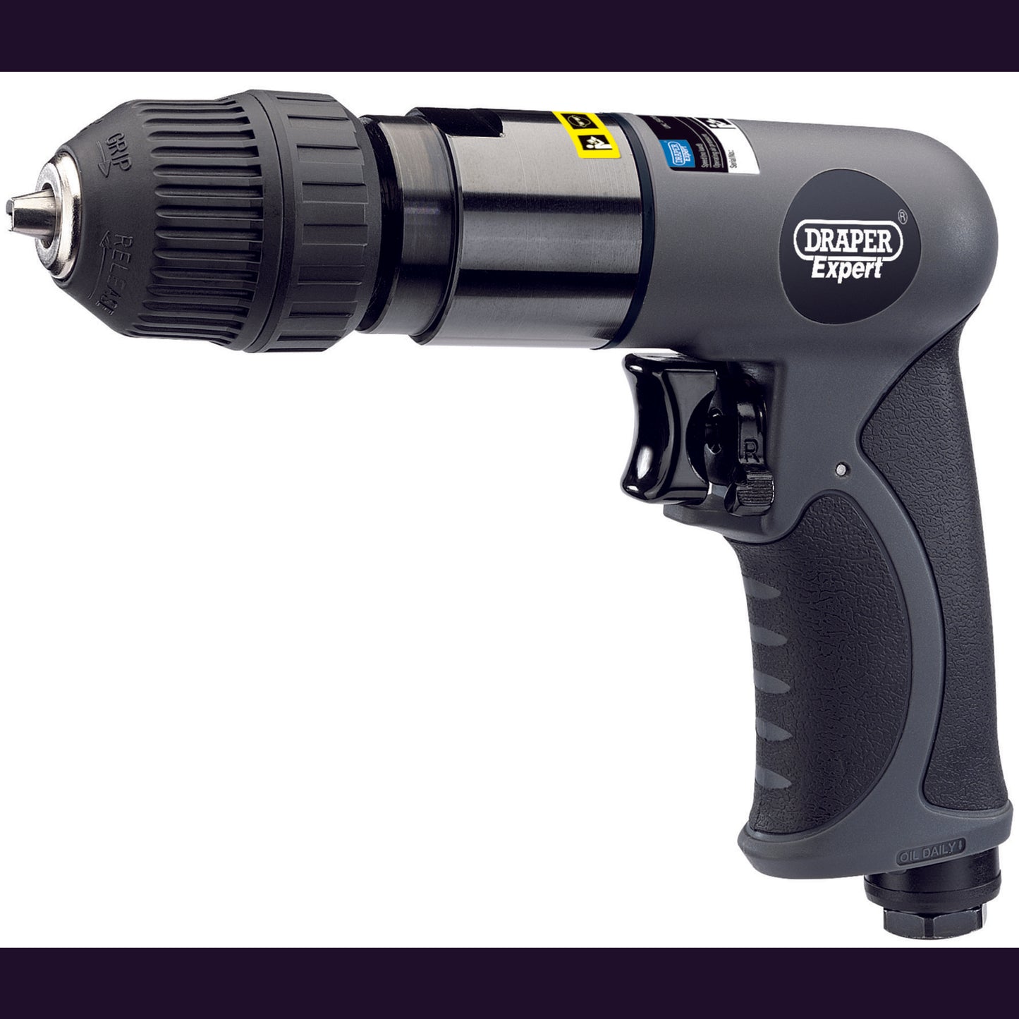 Draper Composite Reversible Keyless Air Drill 10mm Rotating Air Inlet 14258