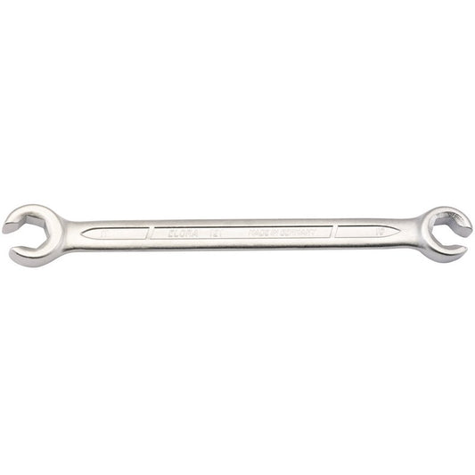 Elora 10 x 11mm Metric Flare Nut Spanner Chrome Plated Jaws Set At 15 Deg 14565