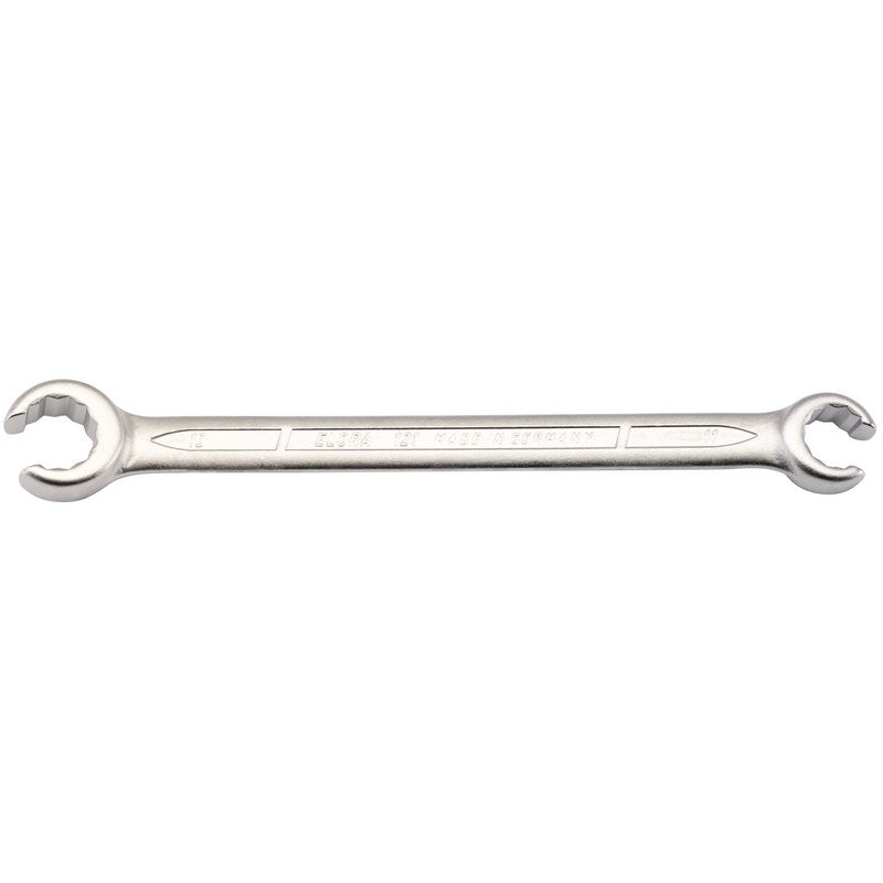 Elora 11 x 13mm Metric Flare Nut Spanner Chrome Plated Jaws Set At 15 Deg 14566