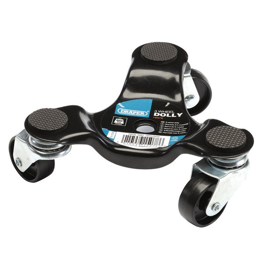 Draper 3 Wheel Dolly For Moving furniture etc Up To 60Kg Aluminium Base 15078