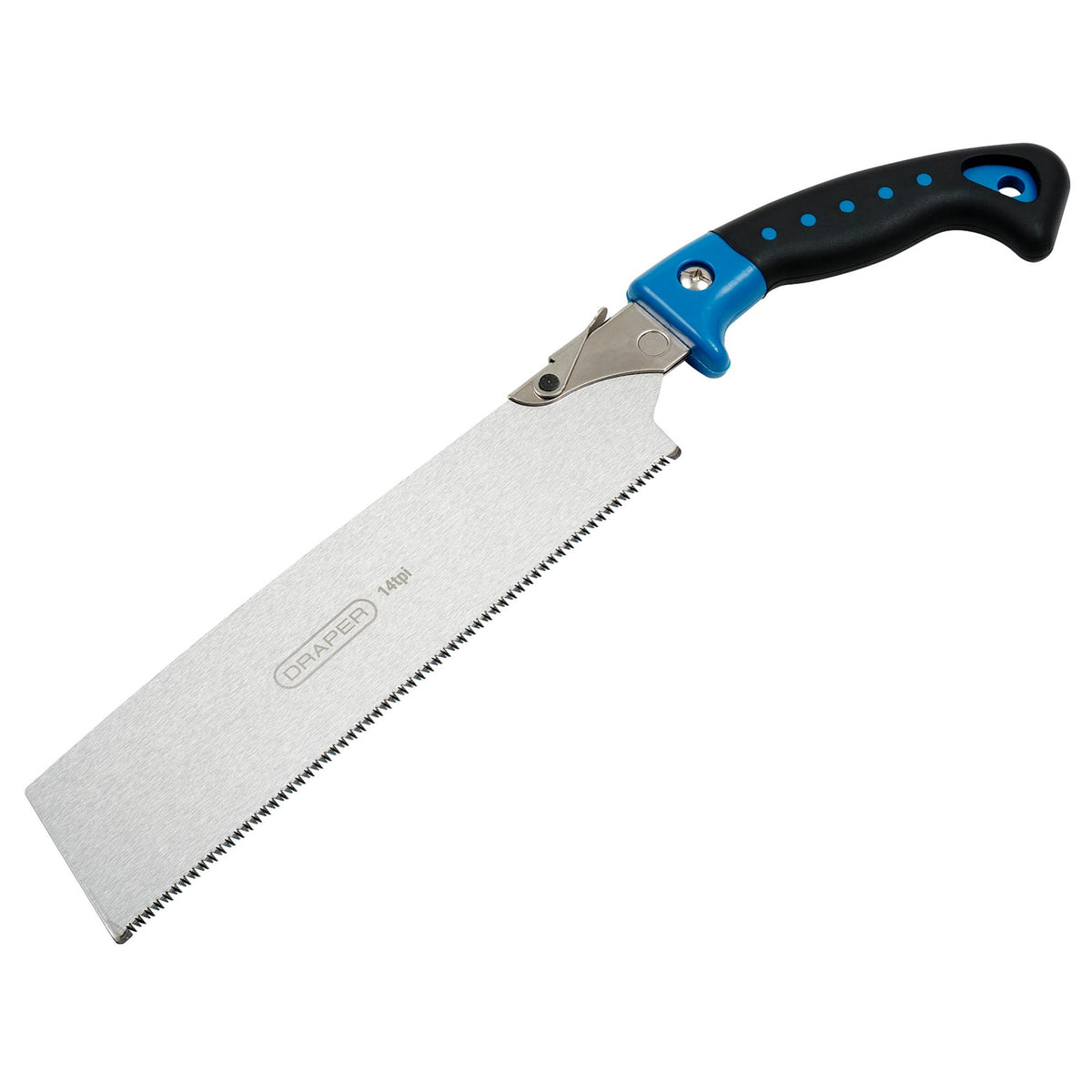 Draper Tri-Cut Pull Saw 240mm 14TPI bevel tooth soft grip handle 15088