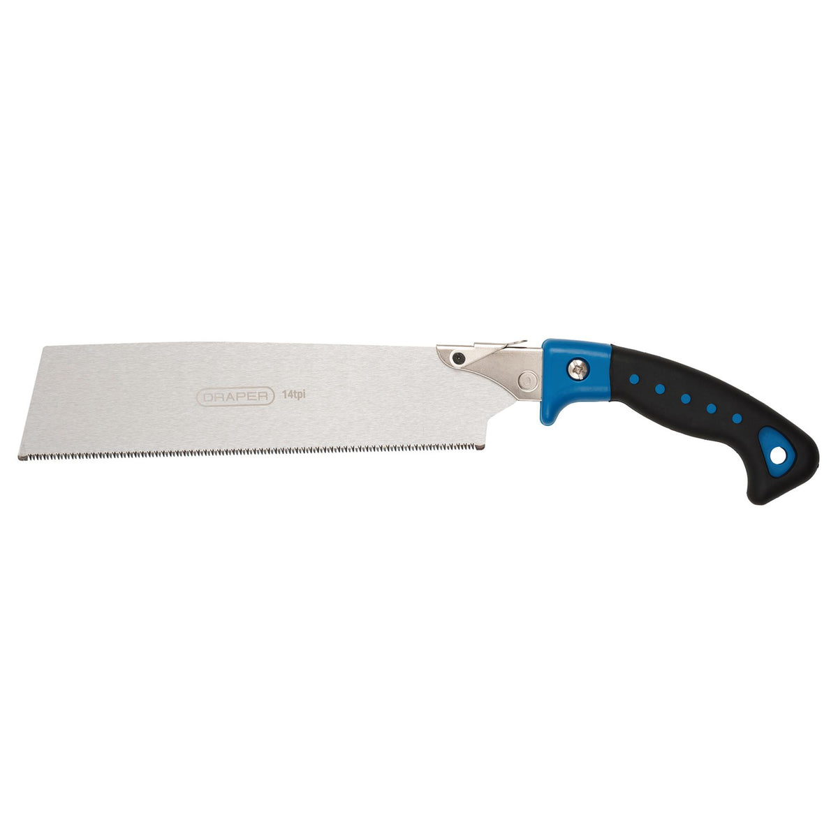 Draper Tri-Cut Pull Saw 240mm 14TPI bevel tooth soft grip handle 15088