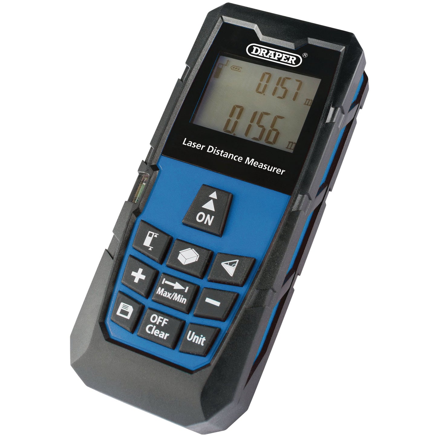 Draper Laser Distance Measurer 40m Metric Or Imperial LED Backlight screen 15102