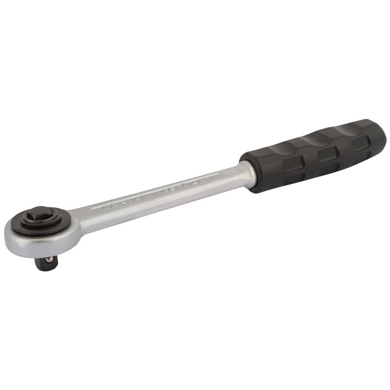 Elora Push Through Ratchet 1/4"D Length 145mm Spring loaded ball bearing 15162