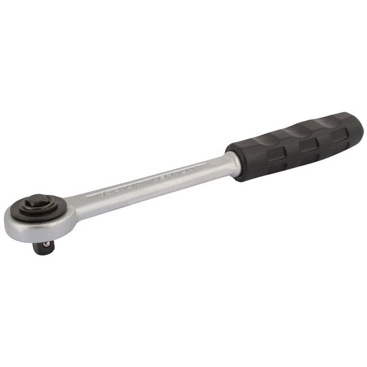 Elora Push Through Ratchet 1/4"D Length 145mm Spring loaded ball bearing 15162