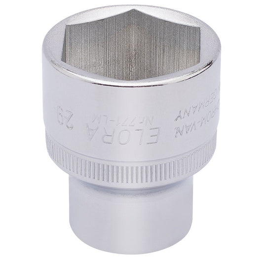 Elora 1/2"D 29mm Hexagon Socket Chrome Plated Standard Length 15318