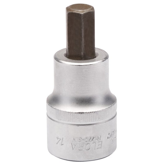 Elora Hexagon Screwdriver Hex Socket 3/4"D 14mm hardened tempered 15551
