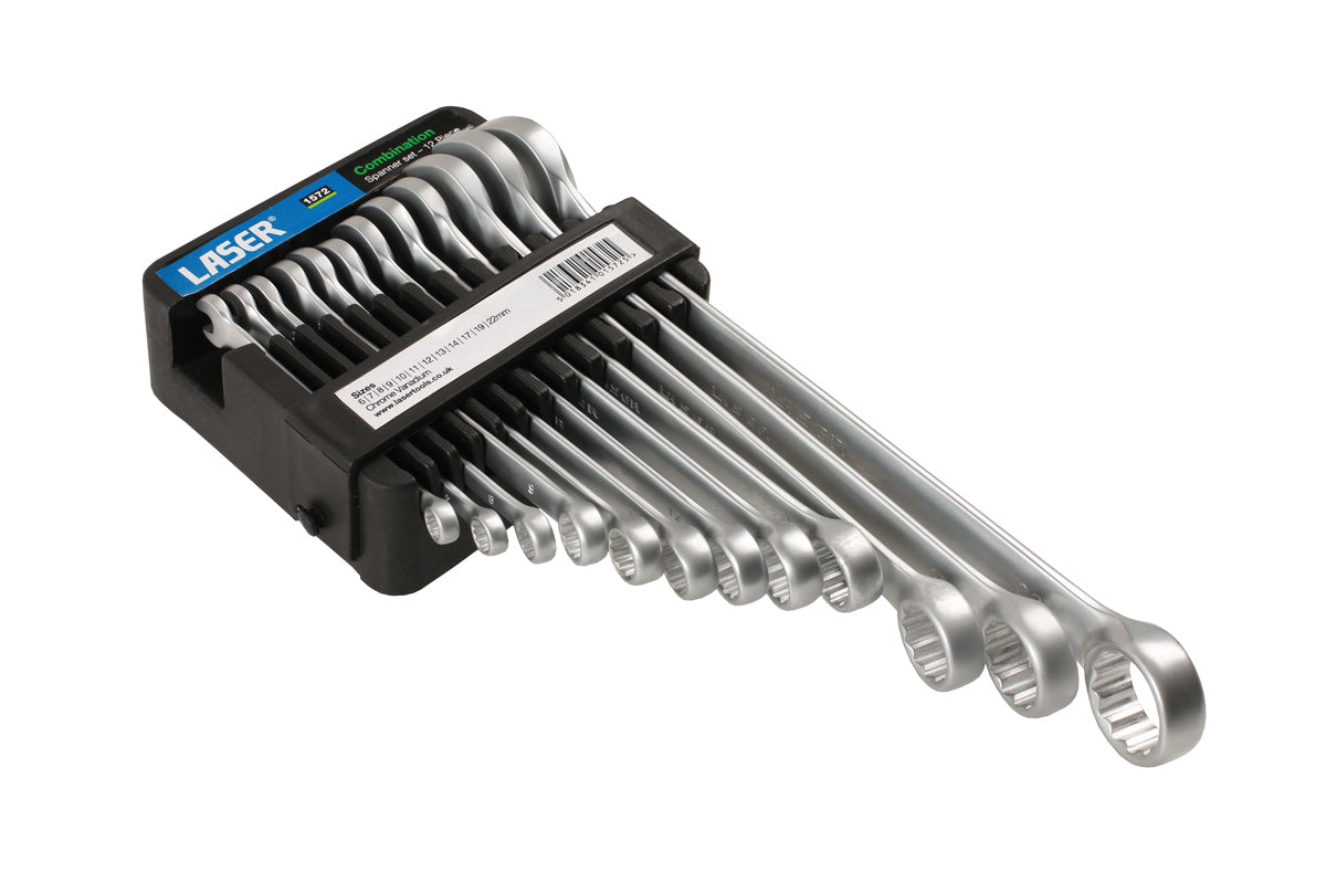 Laser Tools Combination Spanner Set 6 - 22mm 12pc 1572