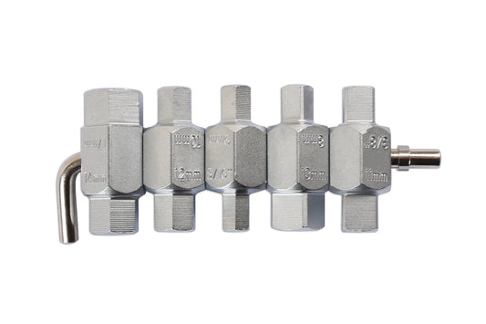 Laser Tools Drain Plug Key Set 5pc 1580