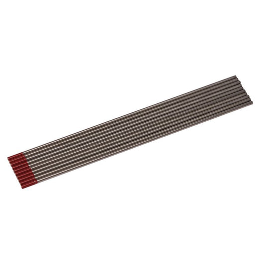 Draper Thoriated Tungsten Welding Electrodes 2.4 x 150mm 10 Pack 15861