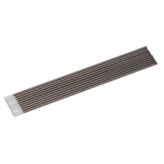 Draper Zirconiated Tungsten Welding Electrodes 2.4 x 150mm 10 Pack 15933